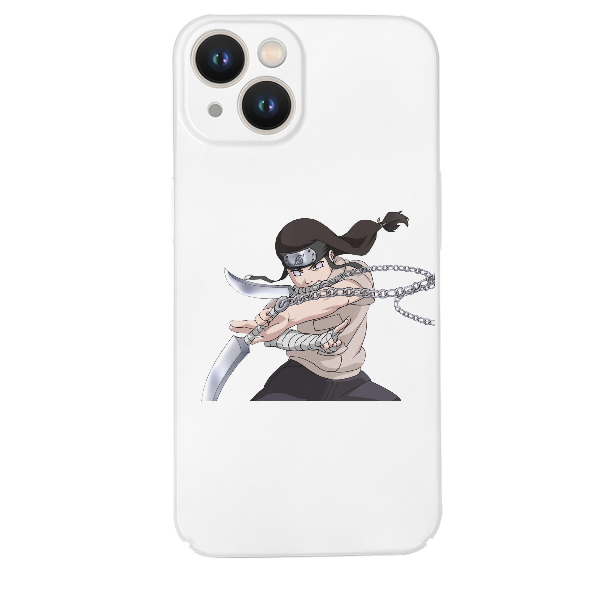 （画像用） NARUTO -ナルト- 日向ネジ Hyūga Neji 【iPhone 14シリーズ対応】ハードケース